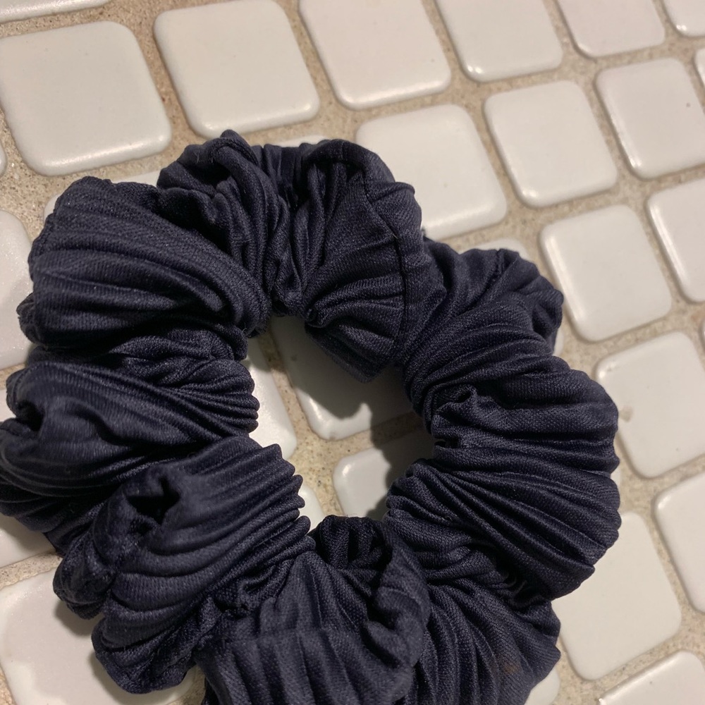 Dark Blue Scrunchie